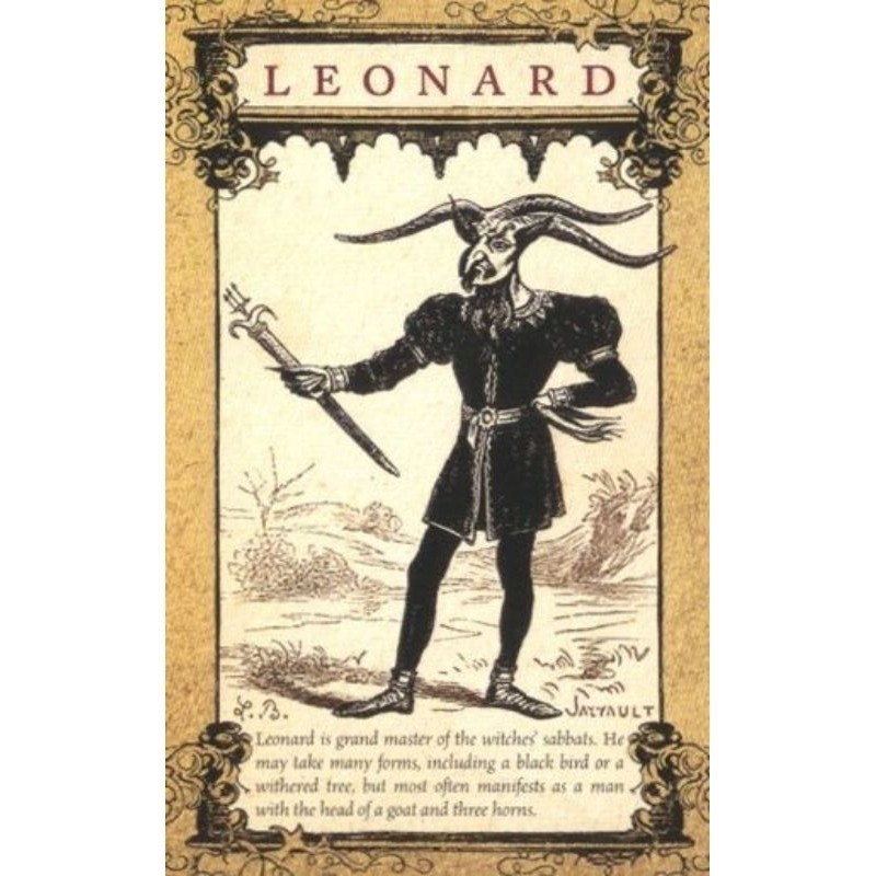 Quadro Demon Leonard Placa Decorativa MDF tamanho A4 28x20 Envio Imediato