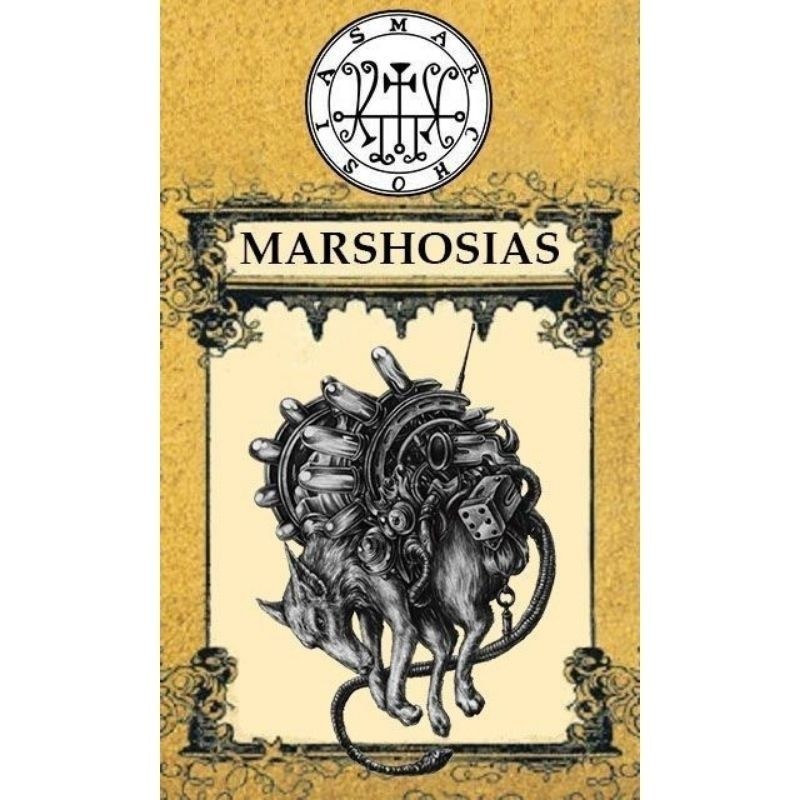 Quadro Demon Marshosias Placa Decorativa MDF tamanho A4 28x20 Envio Imediato