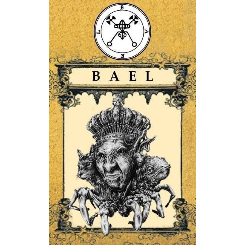 Quadro Bael Demon Demônio Placa Decorativa MDF Envio Imediato
