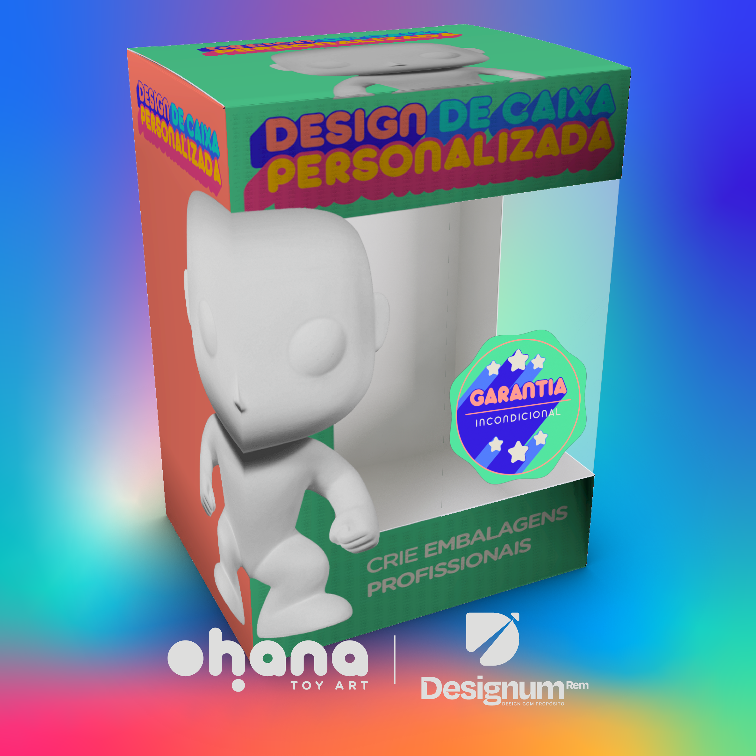 Design de caixas personalizadas
