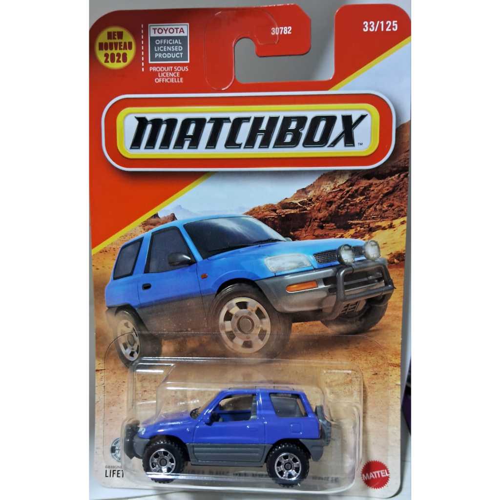 Matchbox 1997 Toyota RAV4 Off Road Hors-Route edição 2026