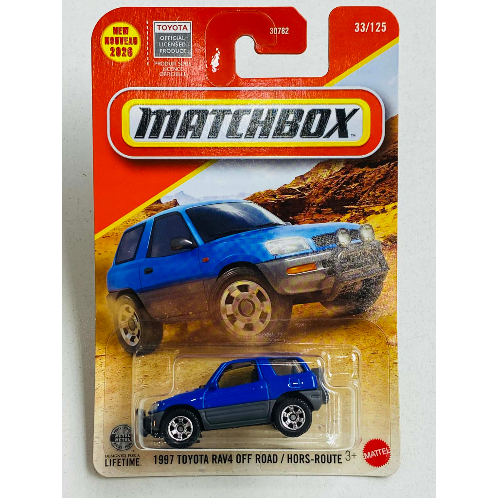 Matchbox - 1997 Toyota RAV4 Off Road / Hors-Route - Básico 2026