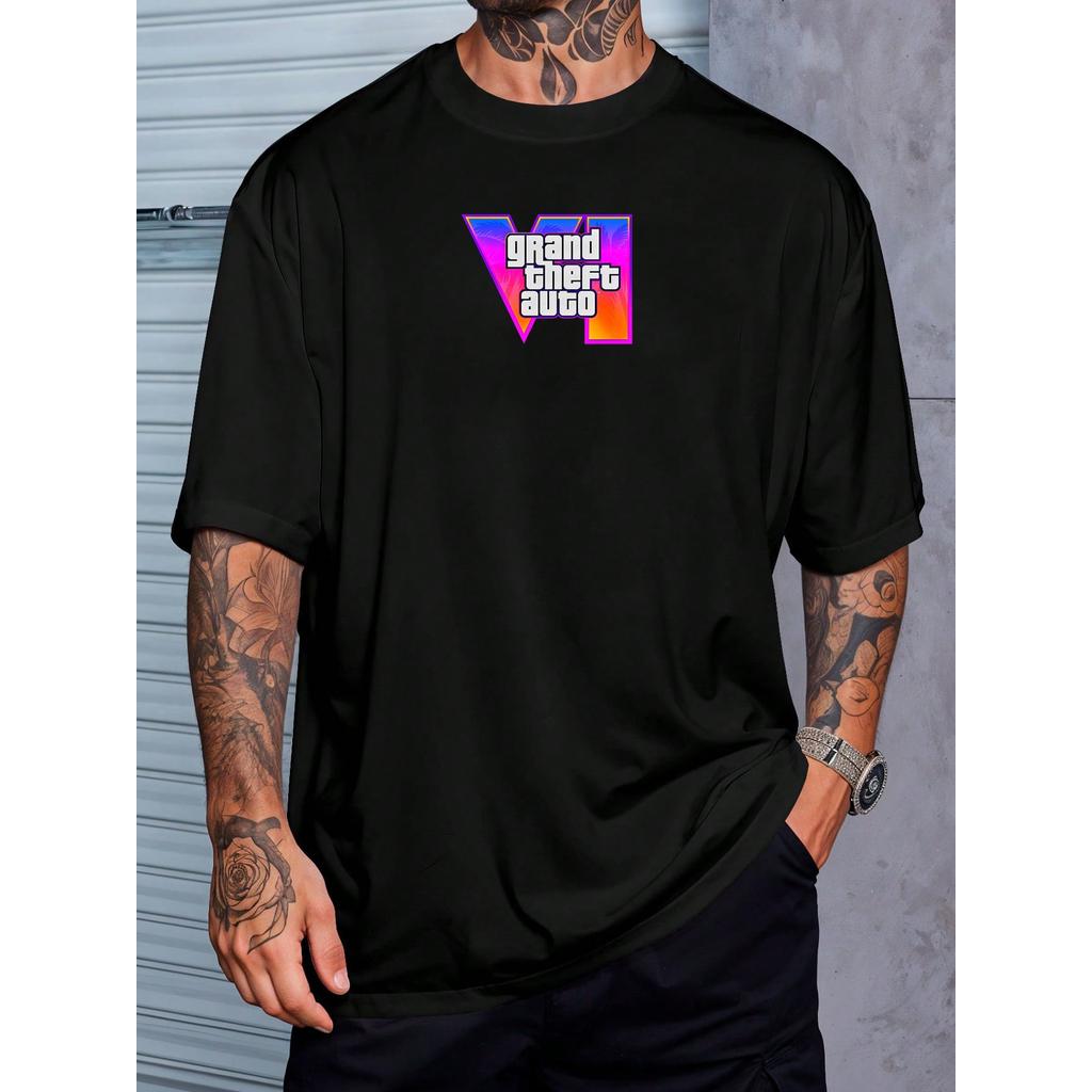 Camiseta Logo Video Game Jogo Camisa Blusa Unissex Masculino Feminino 100% Algodão Premium Cores Preto Branco Plus Size