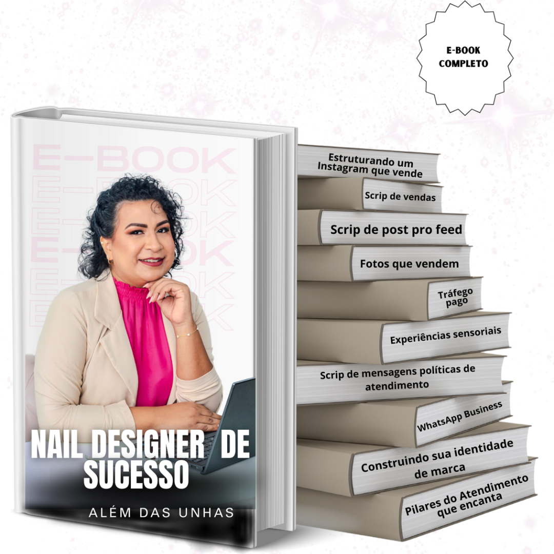ebook NAIL DESIGNER . ALÉM DAS UNHAS