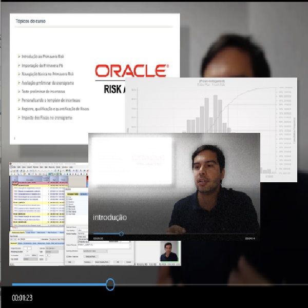 Curso - Análise de incertezas e riscos em cronogramas (Primavera Risk)