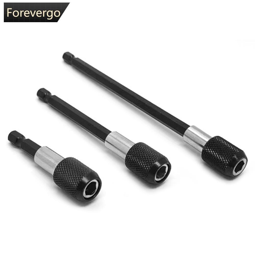 1/4 Inch Chave De Fenda Elétrica Magnética De Liberação Rápida Com Haste Sextavada Auto-Travante Porta Bits De Extensão