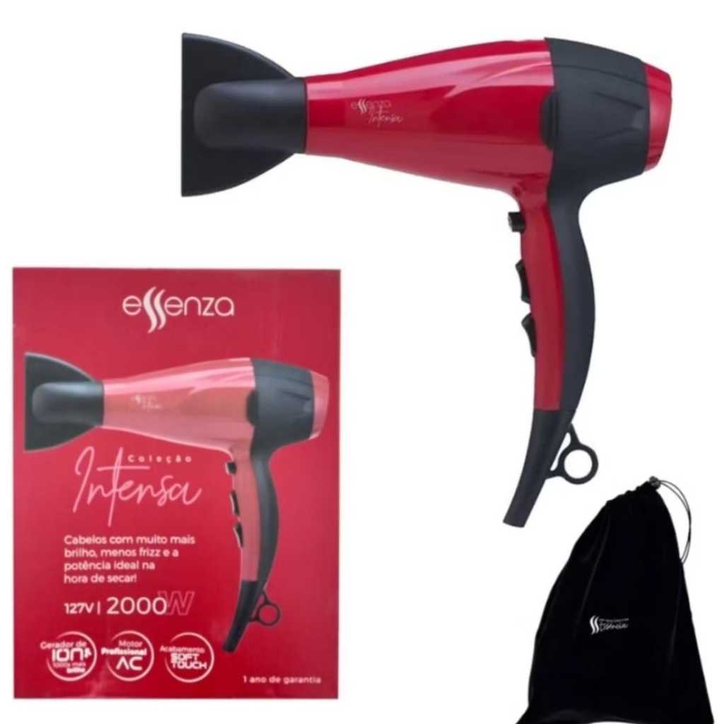 SECADOR DE CABELO MULTILASER AC IONIC BOOST 2000W EB045 - 220V