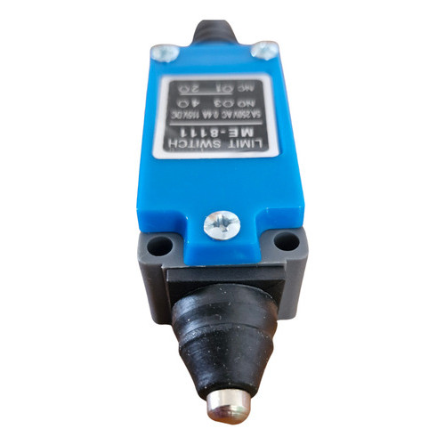 Chave Fim De Curso Push Button Me-8111 Na+nf Pistão Metal