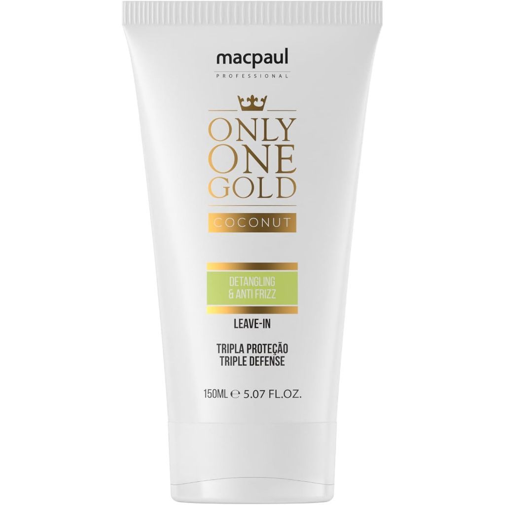 Leave In Tripla Protecao Only One Gold Coconut Macpaul 150ml