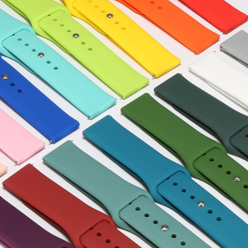 Pulseira 22 20mm Silicone Rubber Relógio Smartwatch Para Redmi Watch 5 Active / Redmi Watch 5 Lite Acessórios
