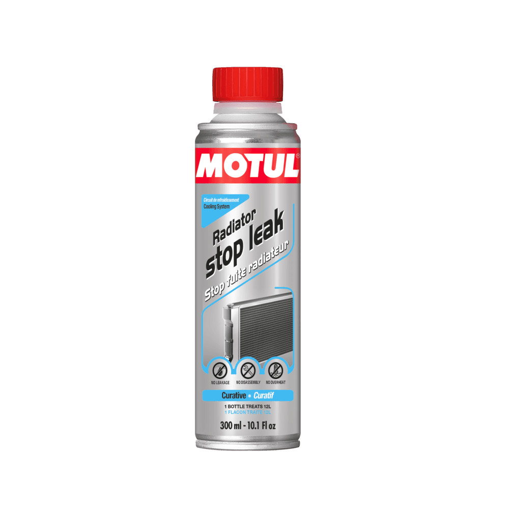 Aditivo Motul Radiator Stop Leak Veda Vazamento do Radiador 300mL