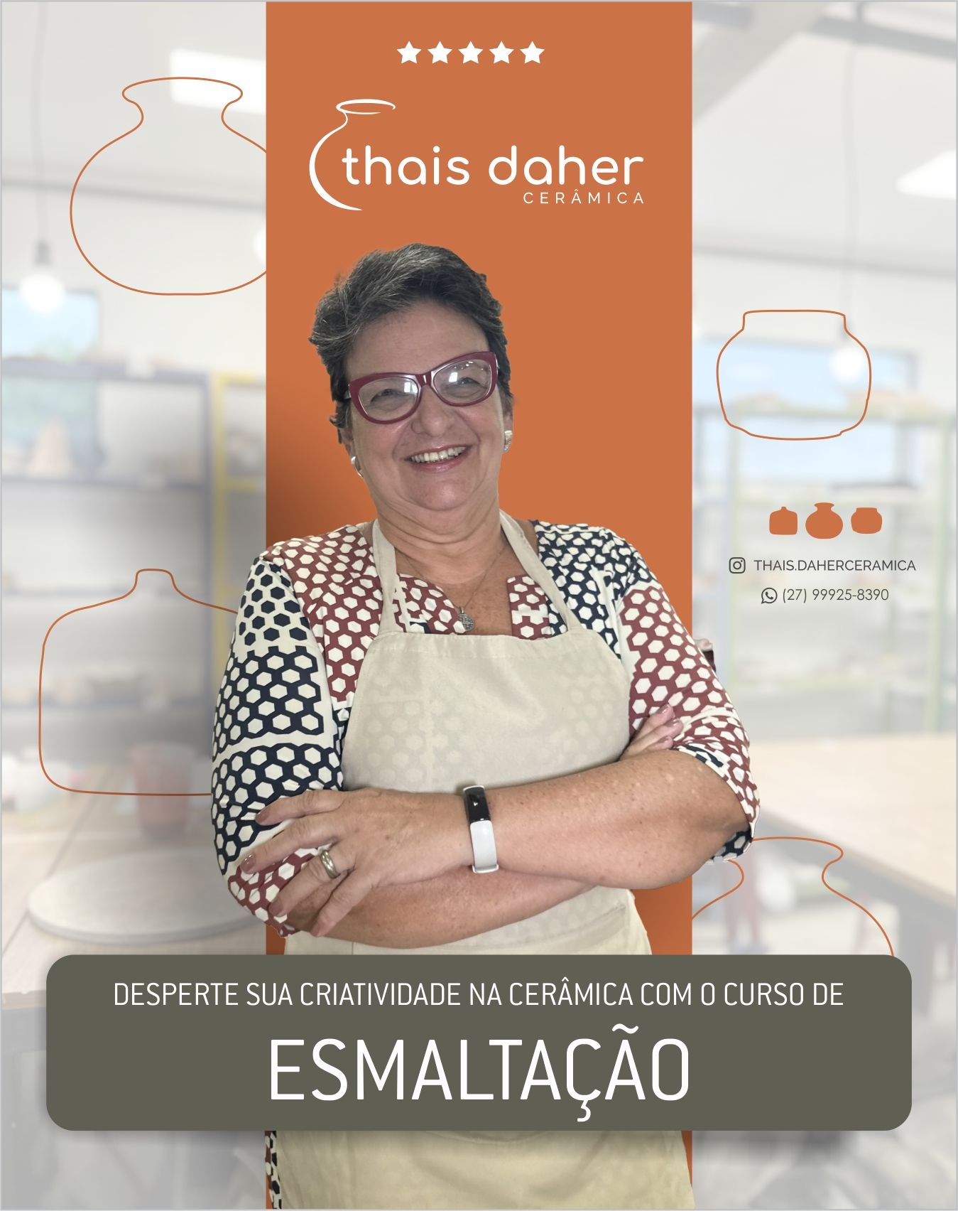 INICIAÇÃO À ESMALTAÇÃO CERÂMICA