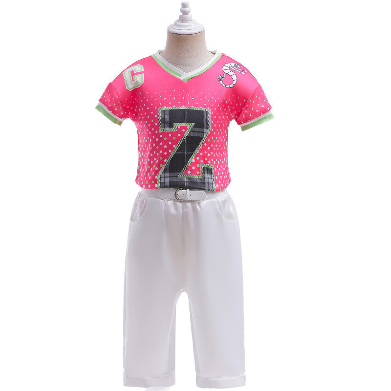Zombie College One Piece Manga Curta Sportswear Role-Playing Suit Crianças Performance de Palco