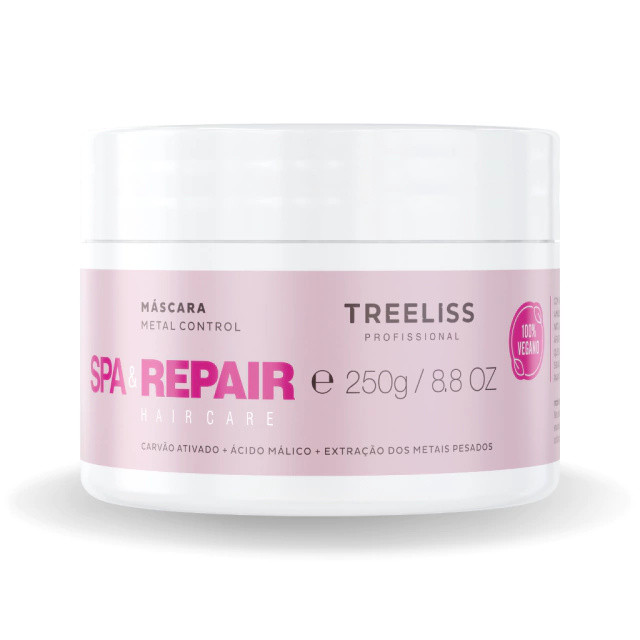 Mascara Spa e Repair Metal Control Hair Care 250g