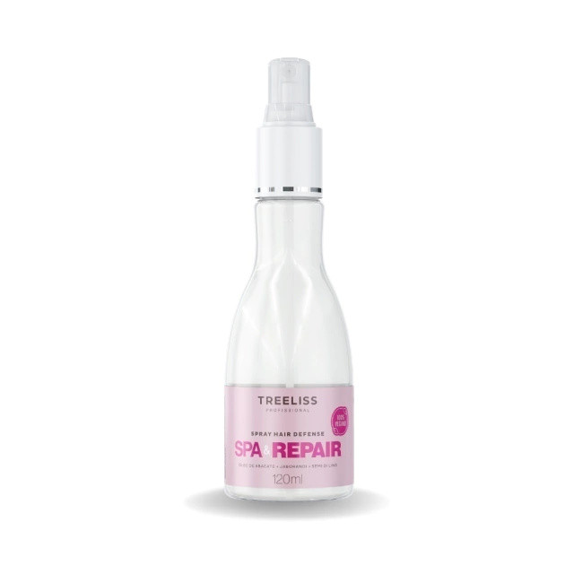 Spray hair Defense 120Ml - Spray fortalecedor Spa e Repair Metal Control Treeliss - 120ml