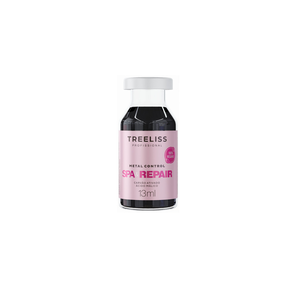 Ampola Metal Control Spa e Repair Tratamento Treeliss - Ampola Metal Control 13Ml
