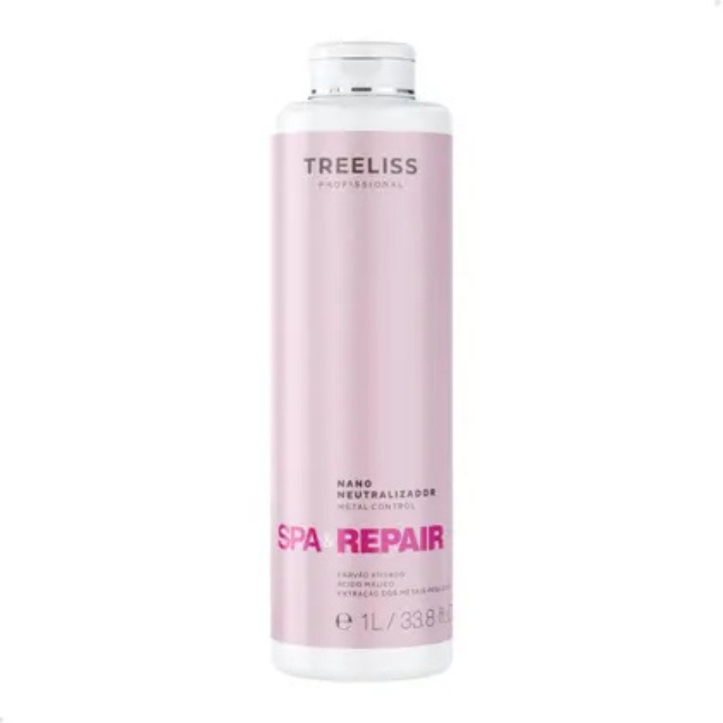 Reparador Spa & Repair Nano Neutralizador Metal Control 1L - Treeliss Profissional