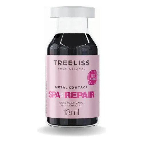 Ampola Metal Control Spa e Repair Tratamento 13ml - Treeliss Profissional