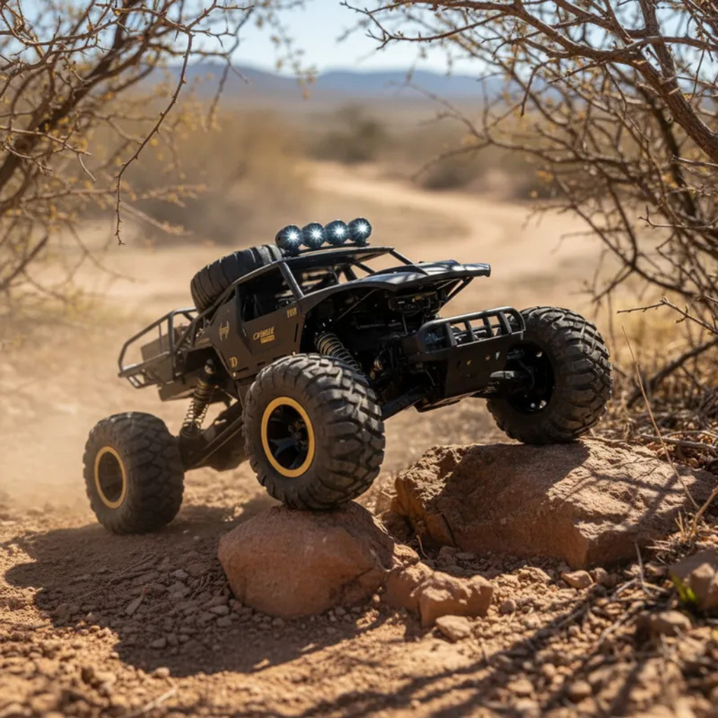 Carrinho Off Road Controle Remoto Metal Importway 1:10