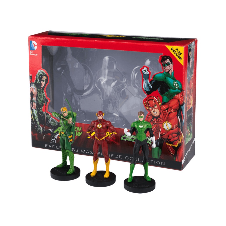 Box Arqueiro Verde, Flash e Lanterna Verde - Masterpiece Collection- Edição limitada