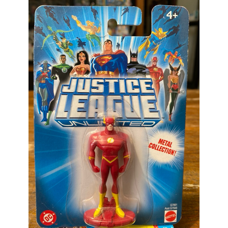 Liga da justiça sem limites JLU Metal Collection The Flash 2004 G7891a