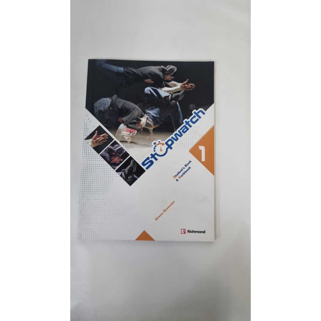 Livro  Stopwatch 1 Simon Brewster A8293