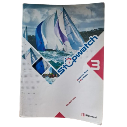 Livro Stopwatch 3 Student's Book & Workbook com CD; Alastair Lane