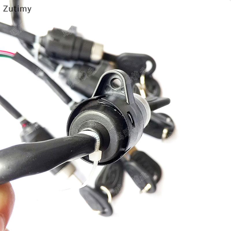 [Zutimy] 70 Cabeça Pequena lo Motocicleta Triciclo power Interruptor De Partida ATV COD