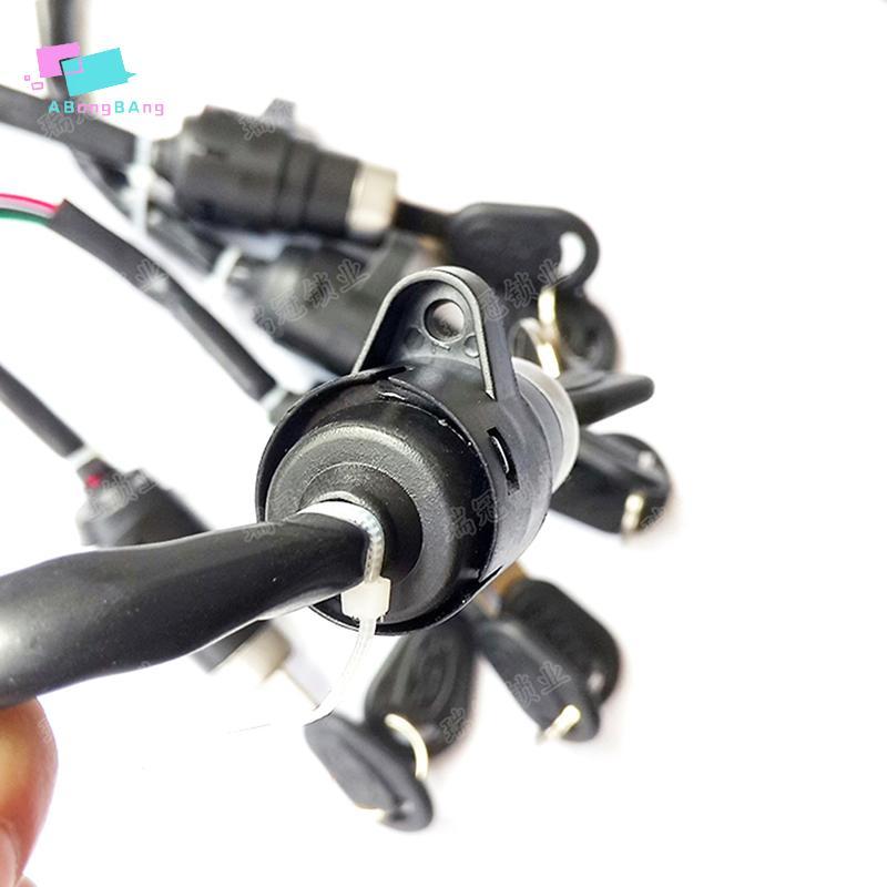 Abongbanghn 70 Cabeça Pequena lo Motocicleta Triciclo power ATV Interruptor De Partida Agradável