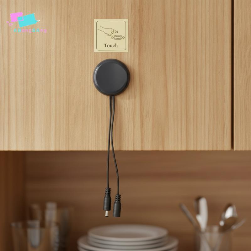 Abongbanghn DC Power Touch Sensor Switch Module Plug-and-Play Cabo De Gatilho De Controle De Toque Autoadesivo Para Elet