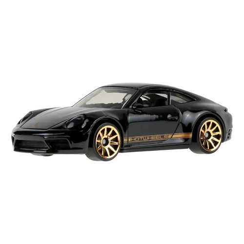 Carrinho Hot Wheels Porsche 911 Carrera T 2026 Preta Preto