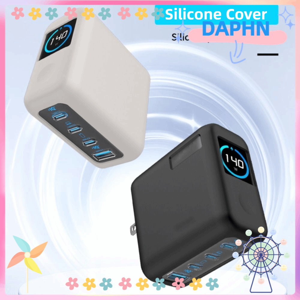 Capa Protetora Para Carregador DAPHNE , Macio À Prova De Choque , Anker Zolo 140W GaN De 4 Portas