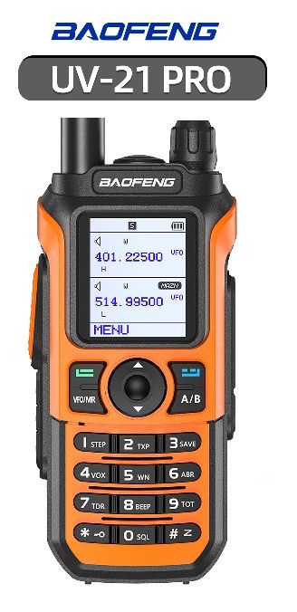 Manual em Português UV-21 PRO Baofeng Rádio