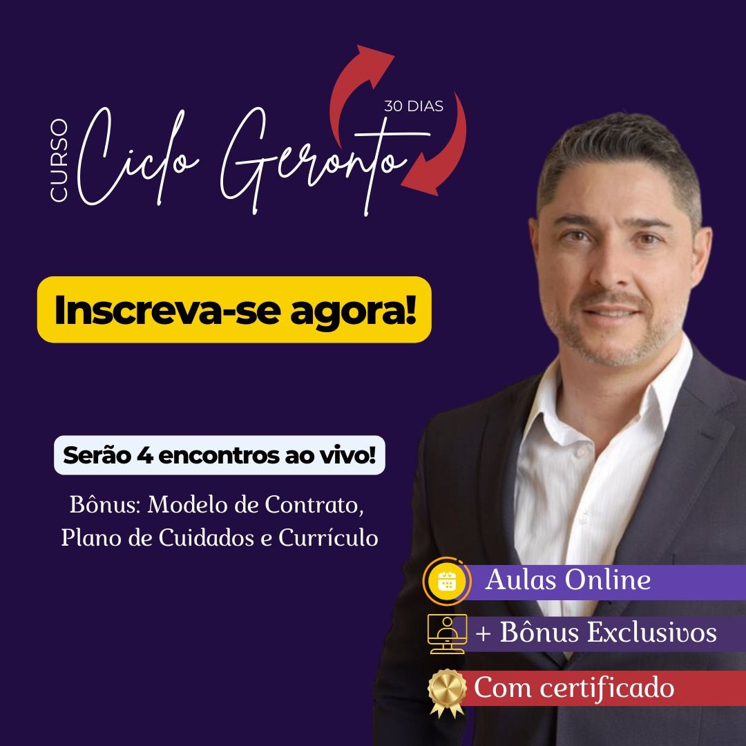 CURSO CICLO GERONTO 30 DIAS