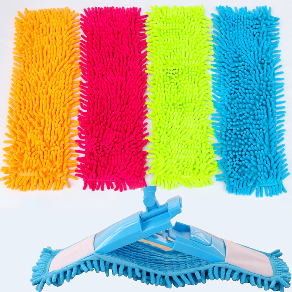 TX-Mop Head Lavável Recarga Substituir Pano De Poeira Limpeza Molhada E Seca Use Almofada De Chenille