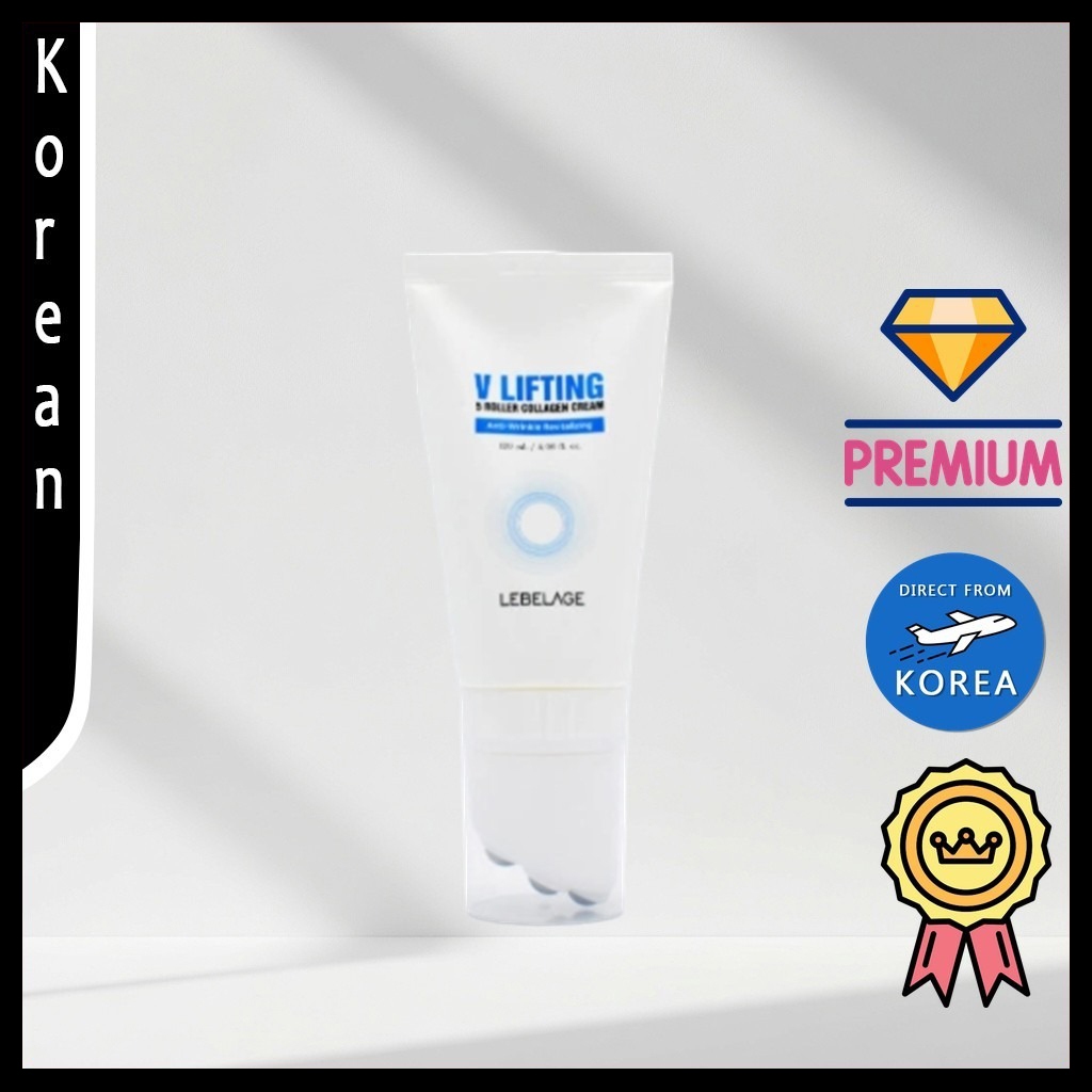 [item VIP] [lebelage] Creme De Colágeno V Lifting 5 Roller , 120ml , 1 Unidade/Coreano/Efeito De Levantamento Da KoreanS