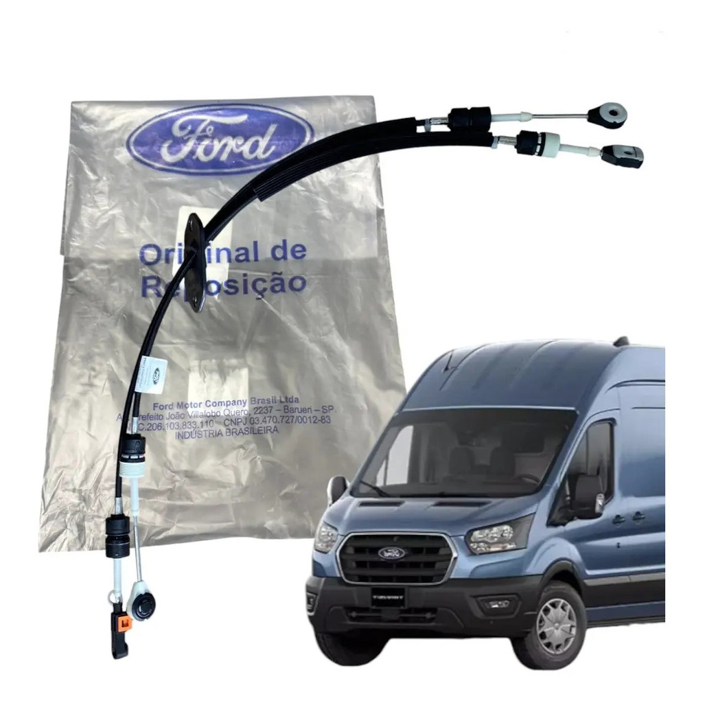 Jogo Cabo De Marcha (manual) Ford Nova Transit 2021/... Orig