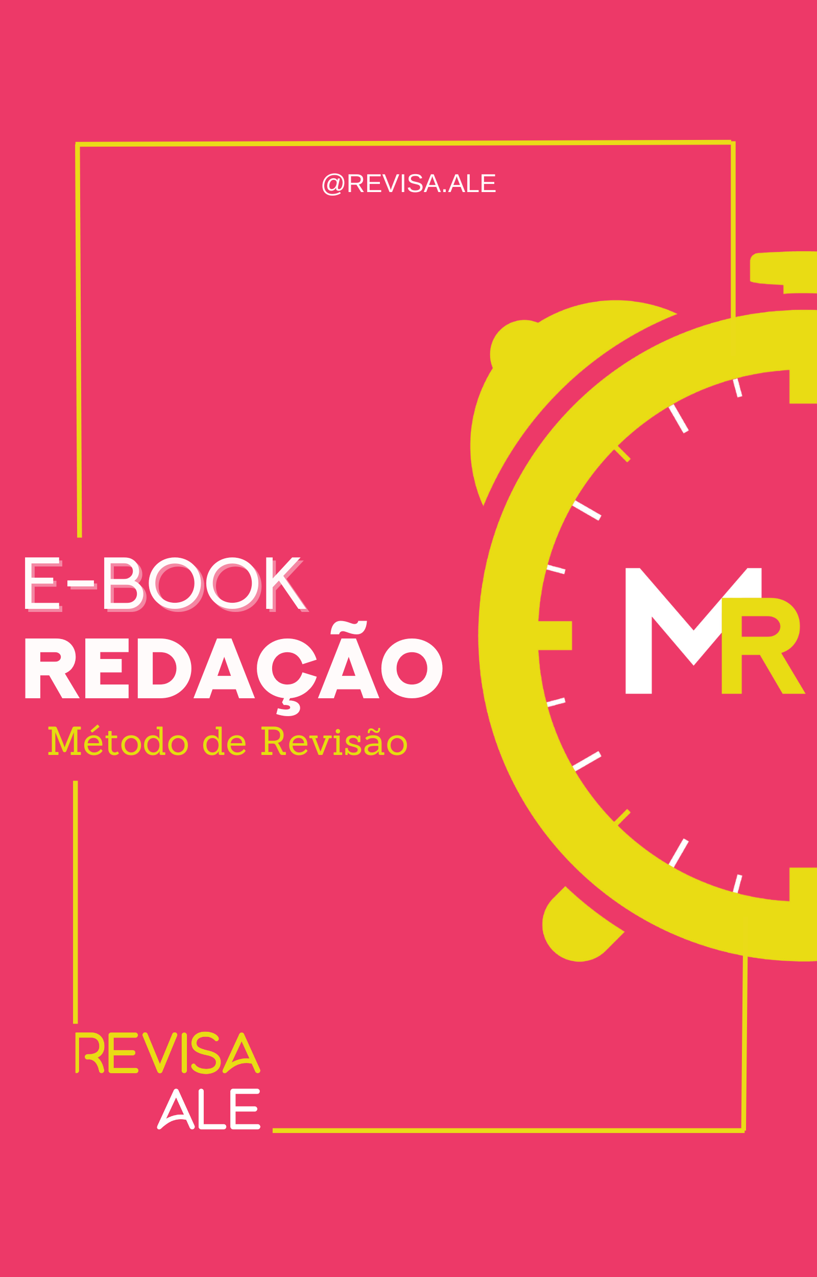 E-BOOK REDAÇÃO - Método de Revisão Revisa Ale