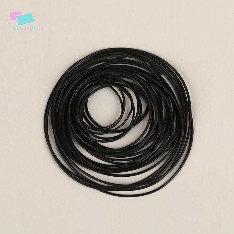 Abongbanghn 1 Pacote 0.5/0.6/0.7/0.8MM Relógio O-Ring De Borracha À Prova Dwaterproof Água Capa Traseira Juntas Reparo D