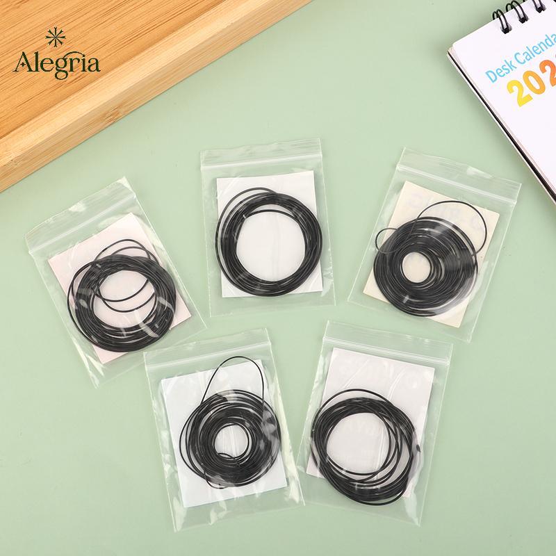 Alegria 1Pa 0.5/0.6/0.7/0.8/0.9mm Relógio O-Ring De Borracha À Prova Dwaterproof Água Ba Capa Juntas Anel Reparação Ferr