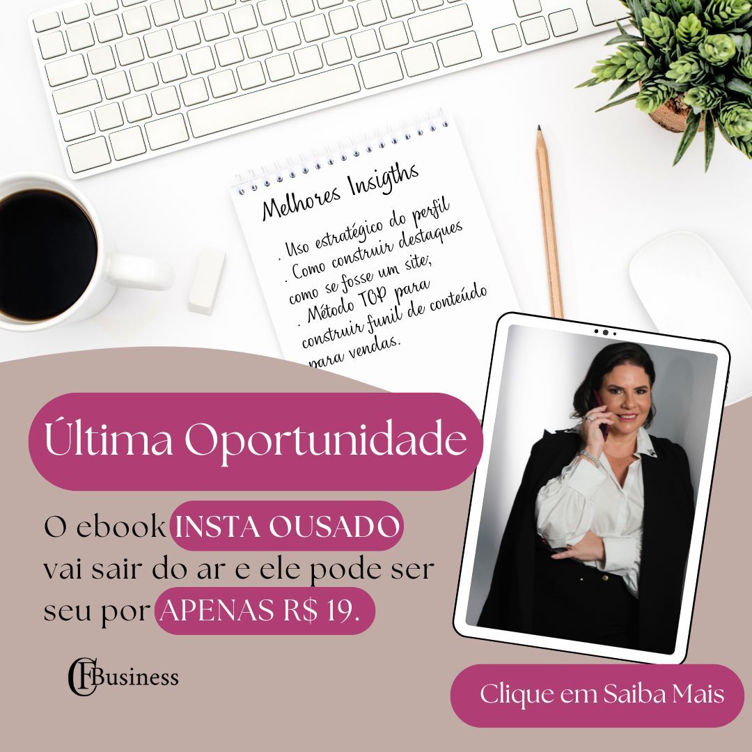 Insta Ousado REVISADO - guia do perfil perfeito para atrair seguidores e crescer todos os dias