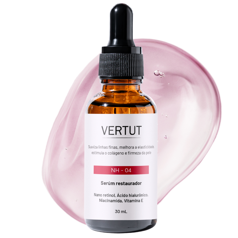 Sérum Vertut NH04 | Nano Retinol, Ácido Hialurônico, Niacinamida - Firmeza, Clareamento, Anti Sinais
