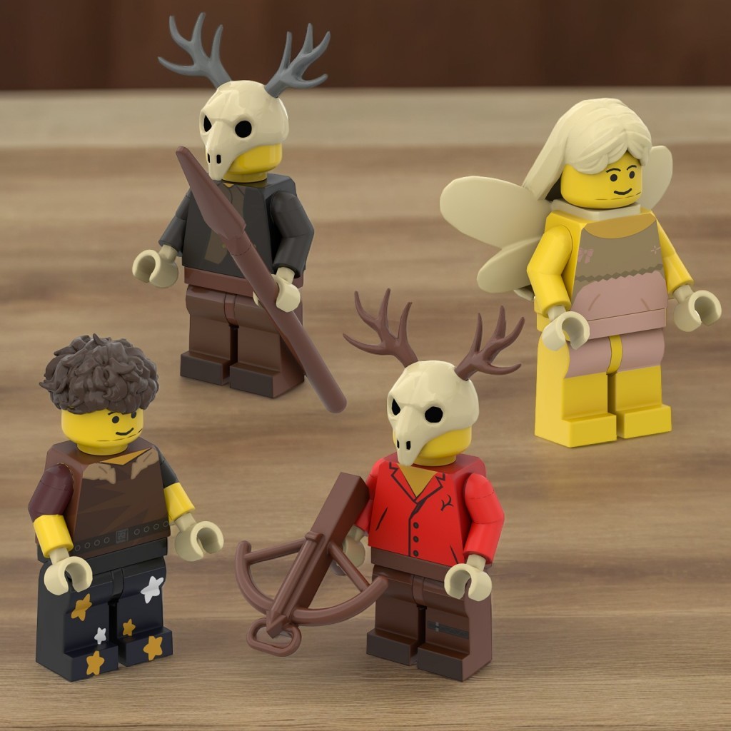 99 Nights in the Forest Building Block Figuras De Jogo Para Brincar De Fim De Semana