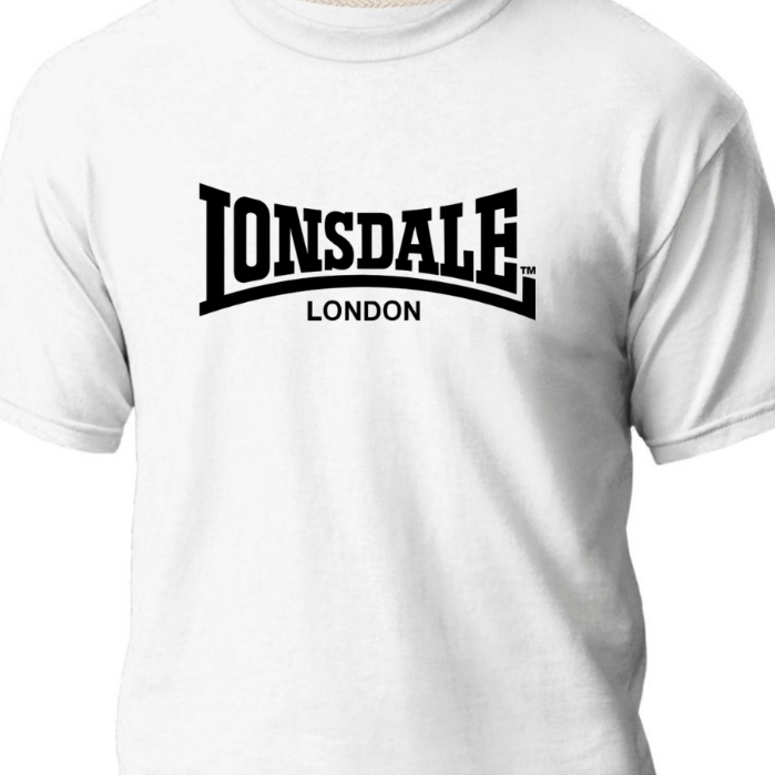 Camiseta Algodão T-shirt MMA London Lonsdale Box Muay Thai Fighter Inglaterra Londres Round