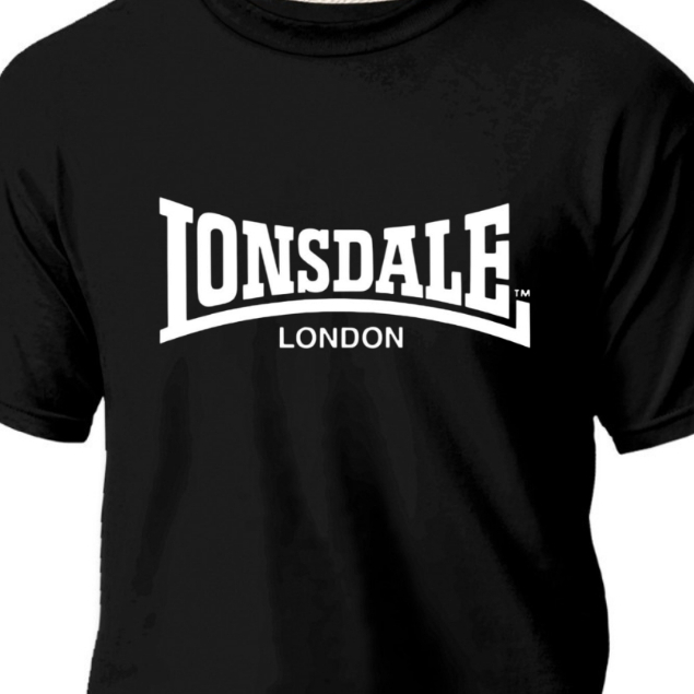 Camiseta Algodão T-shirt Lonsdale Box London Londres Inglaterra MMA Box Luta Ring Rond Muay Thai Gerra Luta Fighterr