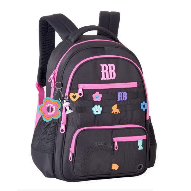 KIT REBECA BOMBOM RB26231 FLOWER POWER MOCHILA + ESTOJO