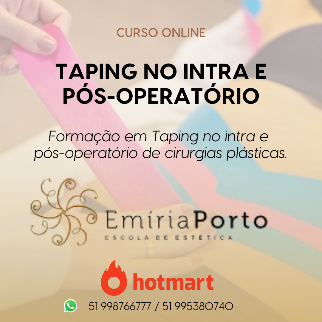 Curso de Taping Intra e Pós-Operatório