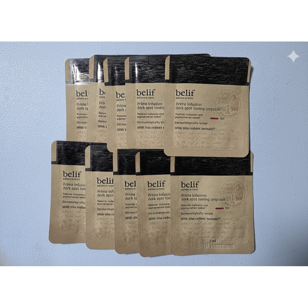 belif Prime Infusion Ampola Tonificante Para Manchas Escuras 2ml x 10EA