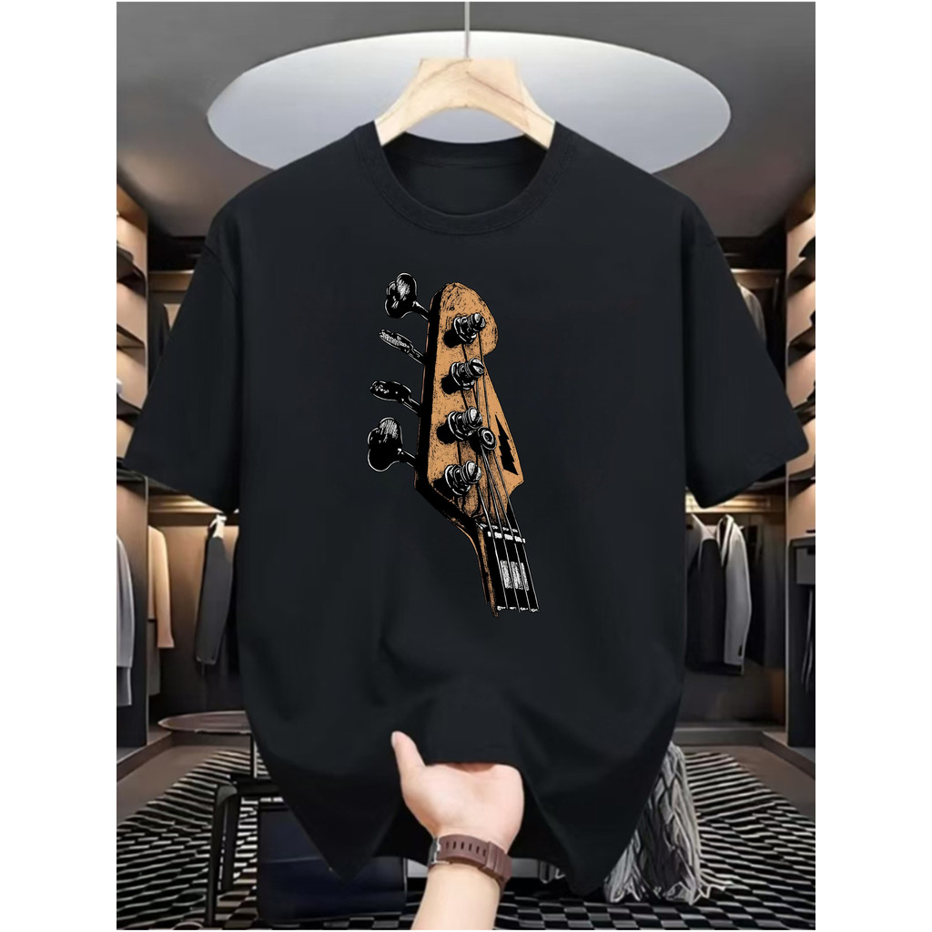 Camiseta Masculina Digital Print Street Hip Hop Estilo Urbano Estampada Confortavel Estilosa Moderna Verão