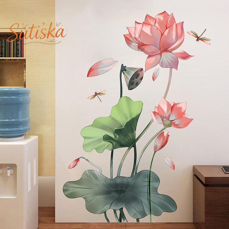 sutiska Lotus Dragonfly wall stiers Sala De Estar Decoração De Quarto BR